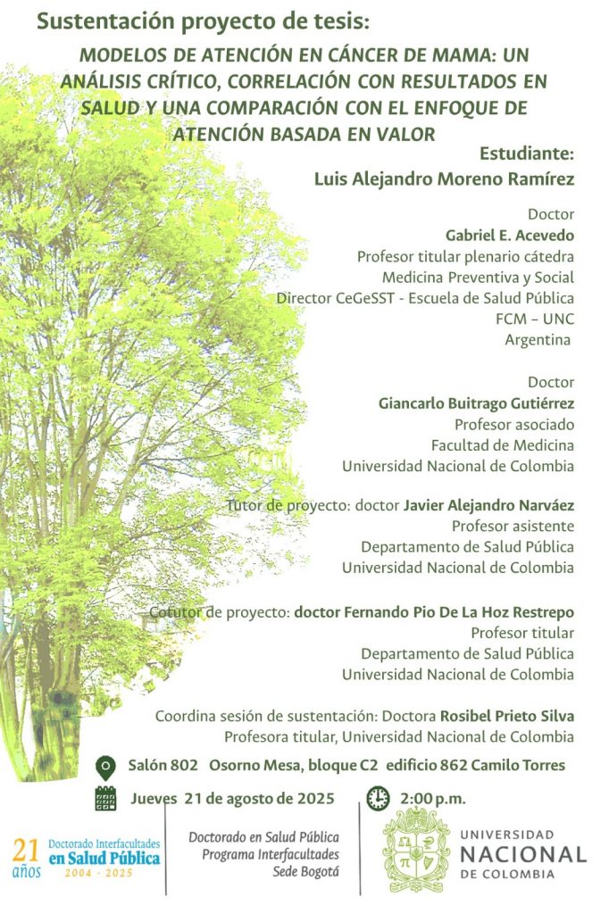 SUSTENTACIÓN PROYECTO DE TESIS, LUIS ALEJANDRO MORENO RAMÍREZ.